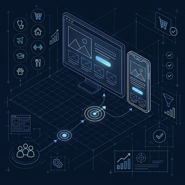 Landing page de conversão